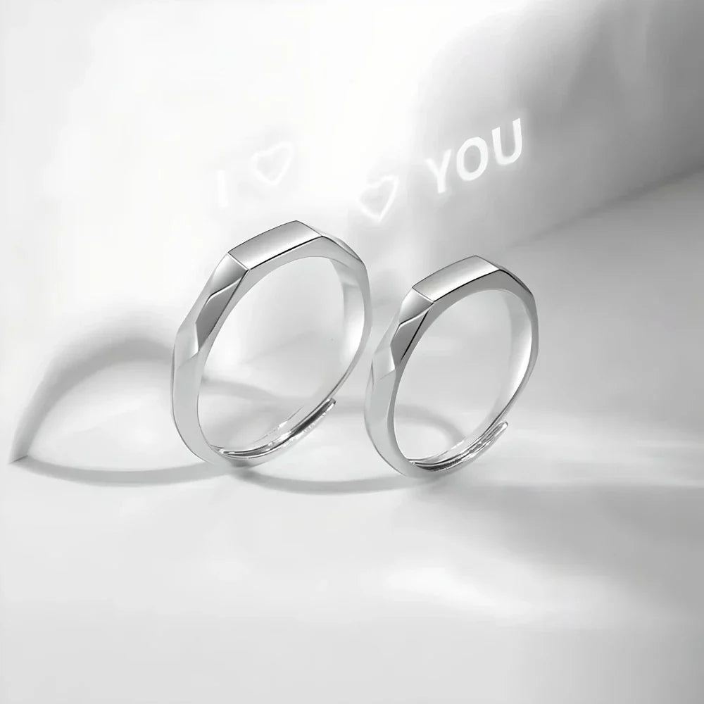 Bagues Réflexion I ❤️ You