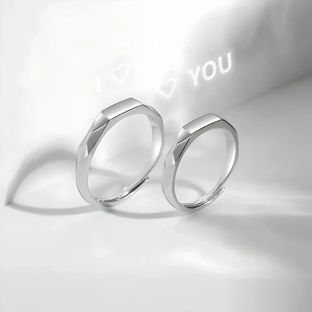 Bagues Réflexion I ❤️ You